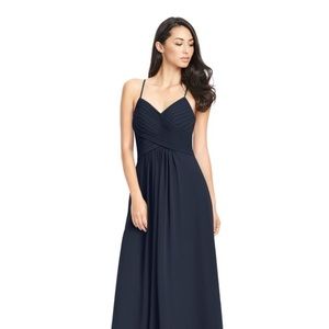 Azazie Haleigh Bridesmaid Dress in Dark Navy